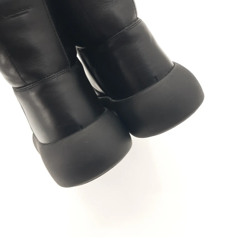 VAGABOND | Aylin Puff Boots in Black Leather